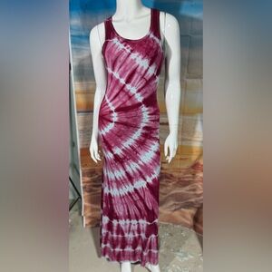 Go Couture Tie Dye Tank Dress